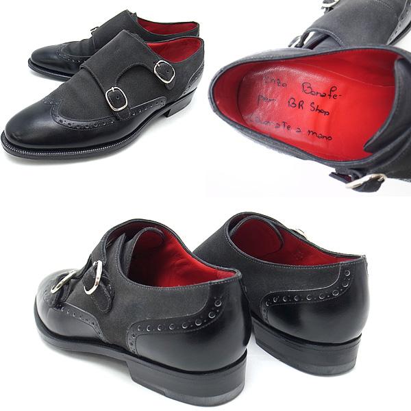 緑屋質屋】Enzo Bonafe(エンツォ ボナフェ） ダブルモンクシューズ