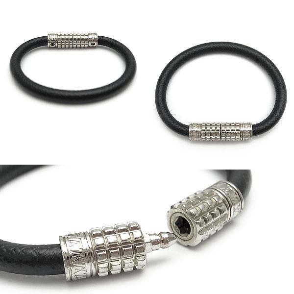 ルイヴィトン ブレスレディジット タイガ ブレスレット グレー系