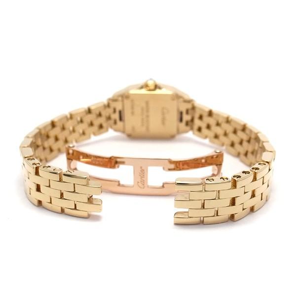 緑屋質屋】カルティエ ミニサントスドゥモワゼル ダイヤベゼル