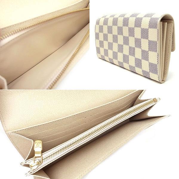 緑屋質屋】ルイヴィトン N61735 長財布 ポルトフォイユサラ ダミエ  