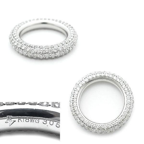 緑屋質屋】ポンテヴェキオ エテルノ LATTE(ラテ) ダイヤモンド リング  