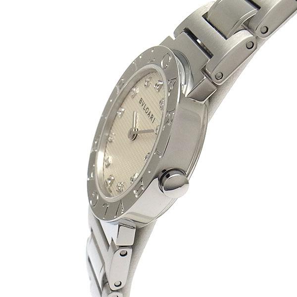 緑屋質屋】ブルガリ BB26SS(BB26WSS/12) ブルガリブルガリ 12Pダイヤ  