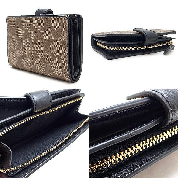 緑屋質屋】コーチ 23553 L字ファスナー 二つ折り財布【中古】 : 緑屋