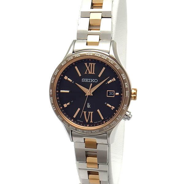 セイコー ルキア(LUKIA) SSVV038 ソーラー 電波時計 流通限定モデル レディースウォッチ