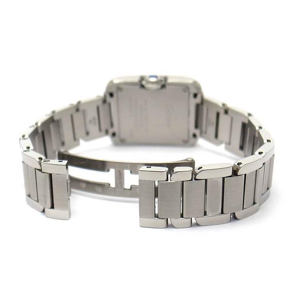 緑屋質屋】カルティエ タンクアングレーズ SM W5310022 レディース