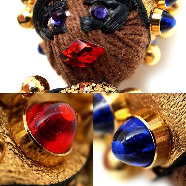 緑屋質屋】クリスチャンルブタン バッグチャームドール