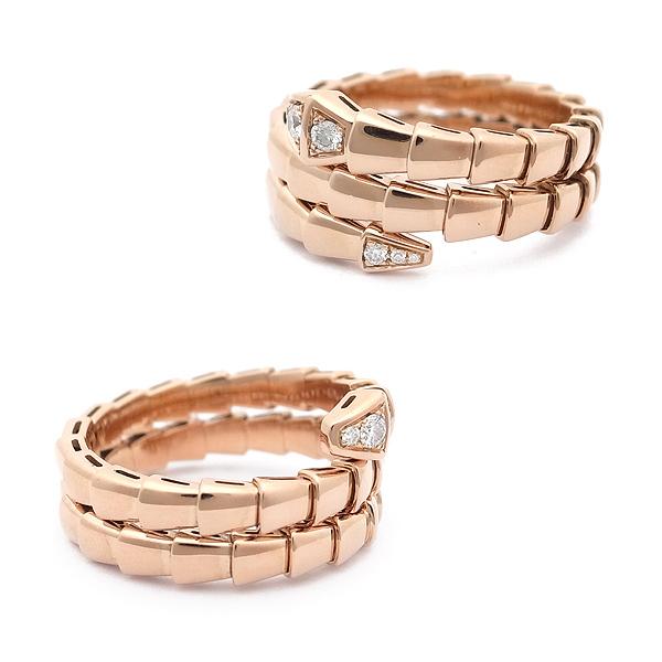 予約品 ブルガリスーパーコピー セルペンティ ヴァイパー リング 357867