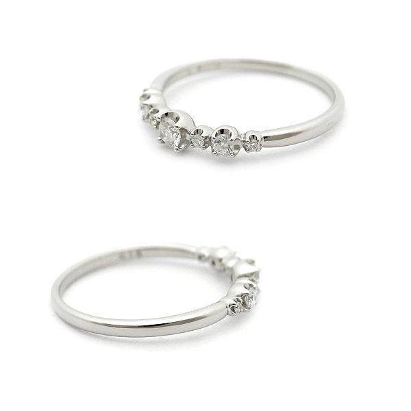 緑屋質屋】ヴァンドーム青山 オデュール ブラン リング 0.13ct