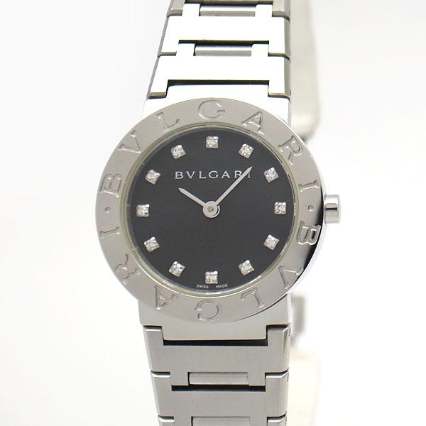 緑屋質屋】ブルガリ BB26SS/12 ブルガリブルガリ 12Pダイヤ  
