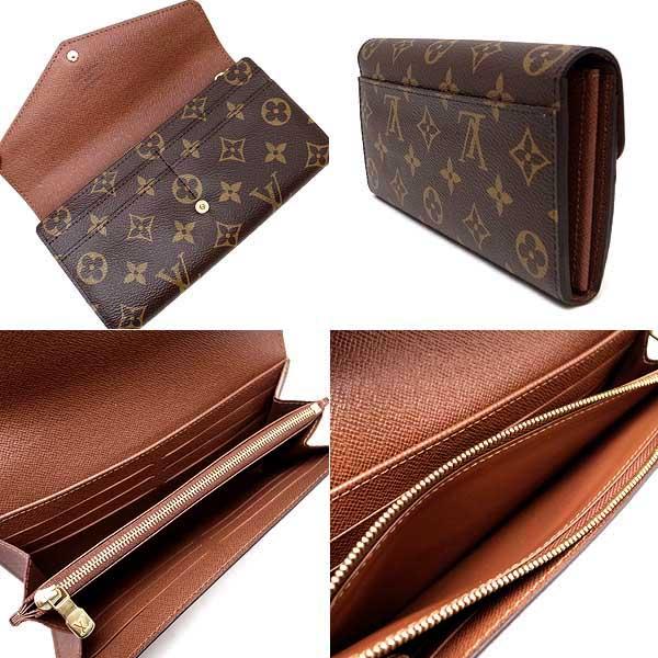 緑屋質屋】ルイヴィトン M60531 長財布 ポルトフォイユサラ モノグラム  