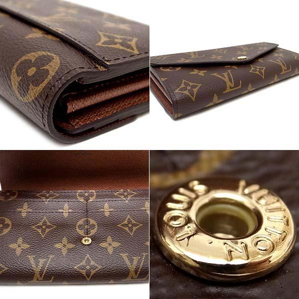 緑屋質屋】ルイヴィトン M60531 長財布 ポルトフォイユサラ モノグラム  