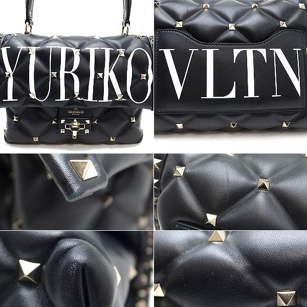 緑屋質屋】【訳あり】ヴァレンチノ ガラヴァーニ キャンディスタッズ