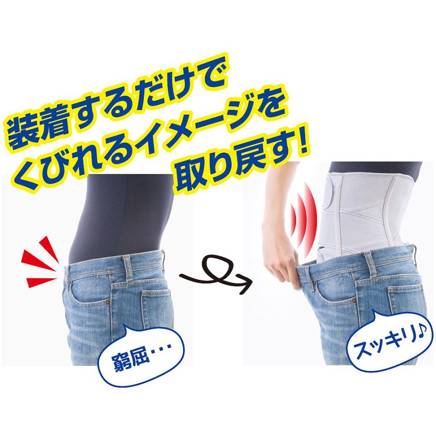 日本製 お医者さんのがっちり下腹ベルト 姿勢ベルト 姿勢サポーター