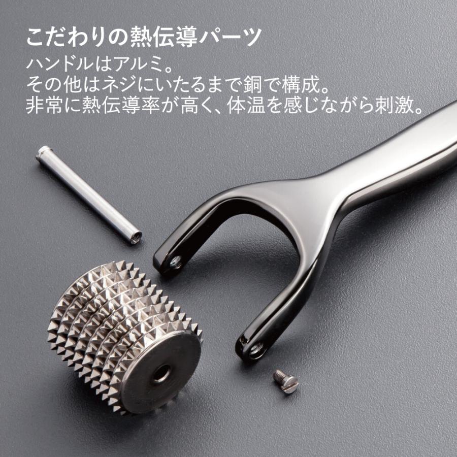 頭皮ローラー ヘッドスパ コロコロ 熱伝導 スカルプローラー