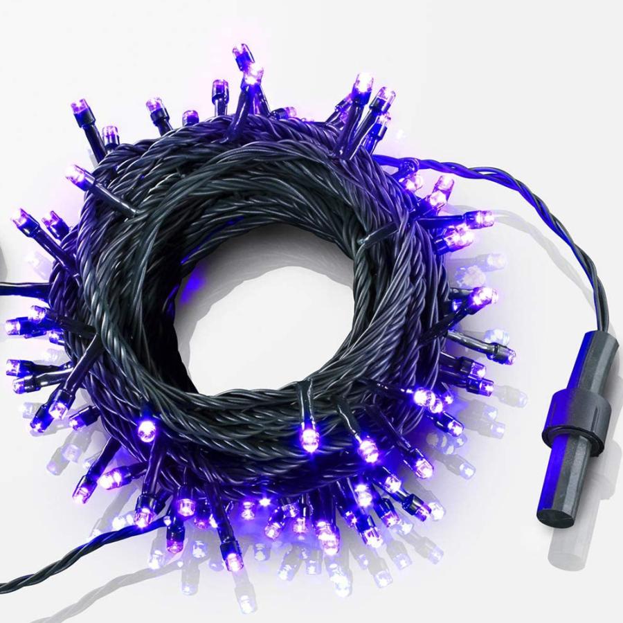 イルミネーション LED ライト 単体 100球 ストレート 10M M-TR100L 