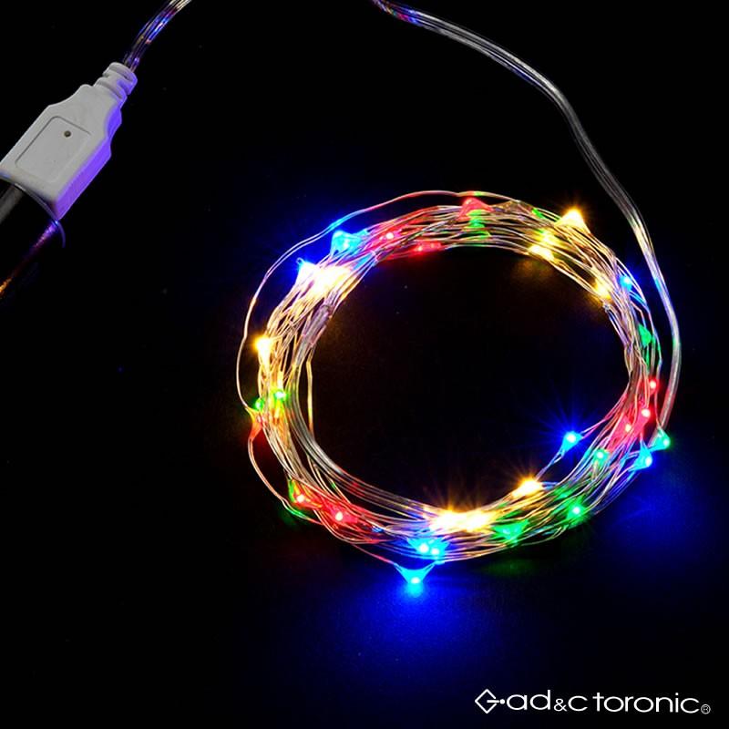 USB電源 ジュエリーライト ワイヤーライト 造形 LED イルミネーション