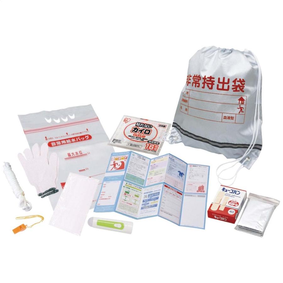 非常持出し11点セット NK25-11 1310-038 防災グッズ 防災セット 非常用