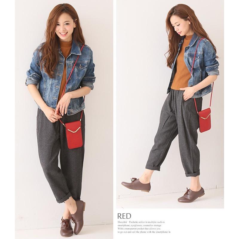 スマホポーチ 入れたまま操作 ショルダー 2way レディース ポーチ