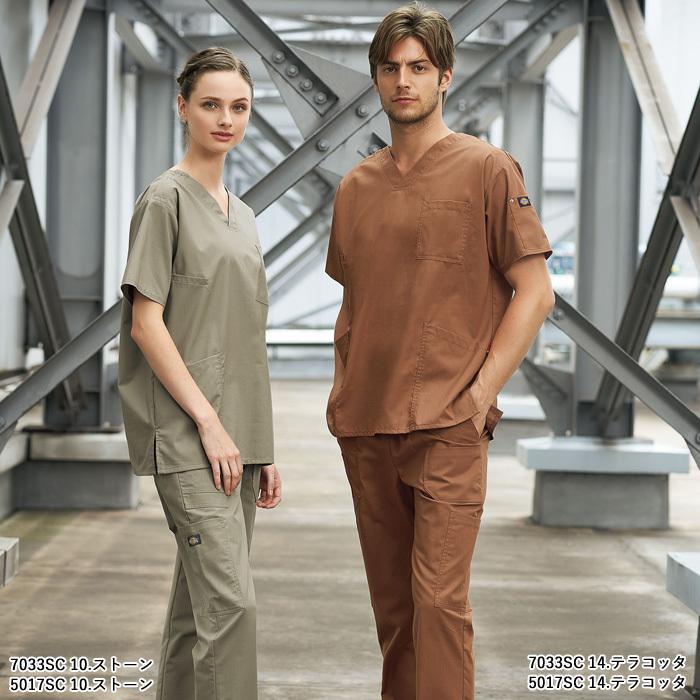 スクラブ ディッキーズ 医療 ナース 看護師 医療用 FOLK Dickies