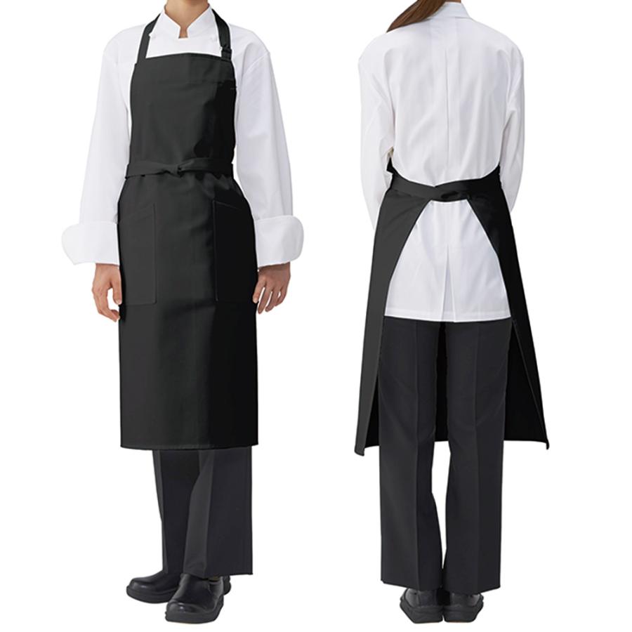 KOEI エプロン 日本製 胸当てエプロン 首掛け 熱に強い 制服