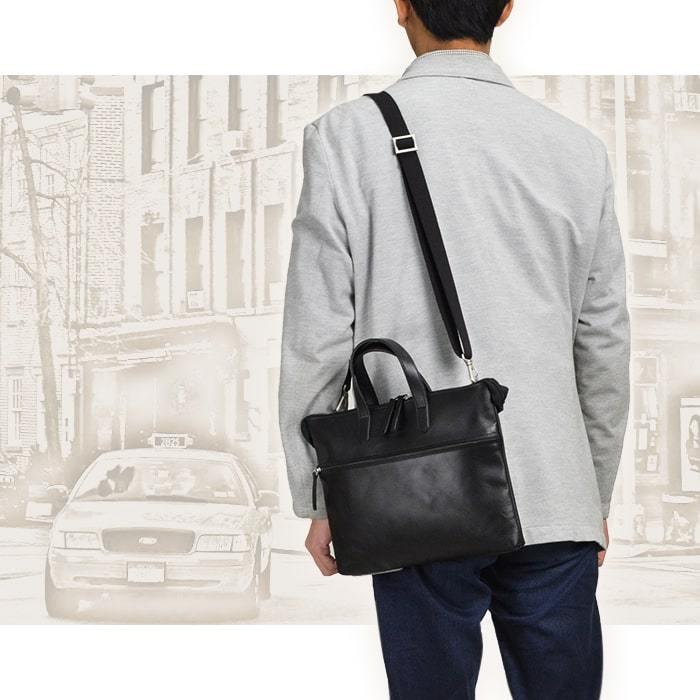 ブリーフケース メンズ 日本製 豊岡 牛革 本革 2way レザー ビジネス