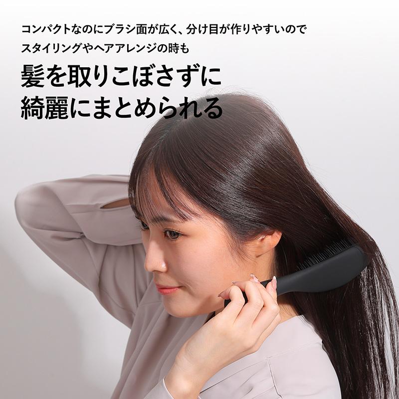 87saku ヘアブラシ 3本セット パドルブラシ デタングリングブラシ 速乾