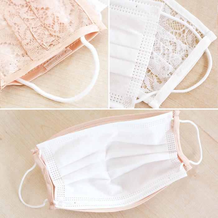 マスクカバー マスク レース カバー おしゃれ 洗える かわいい ピンク 日本製レース 使用 レースマスクカバー Hw Hw7m メール便送料無料 Hw Hw7 99 5m みどりや 通販 Yahoo ショッピング