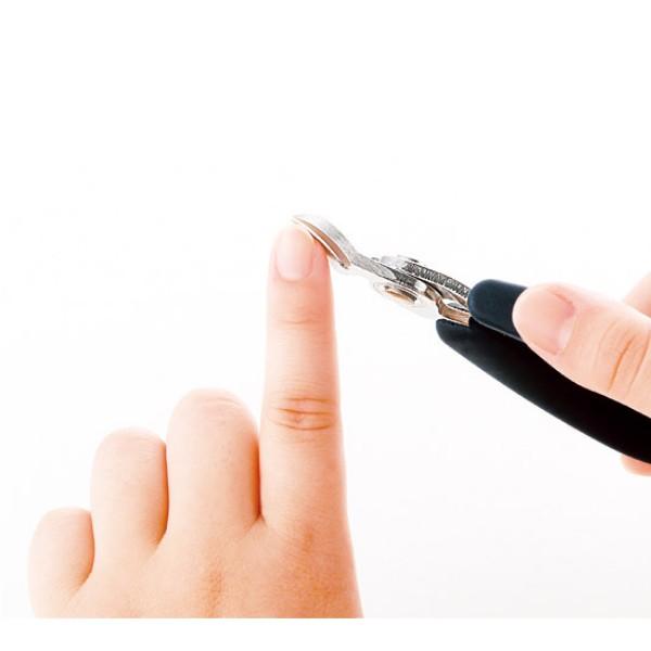 日本製 爪 爪切り ニッパー フットケア 安全 安心 巻き爪 堅い爪 ニッパー式爪切り ソフトグリップ im-8284m メール便送料無料  :im-0991-126m:みどりやGIFT 通販 