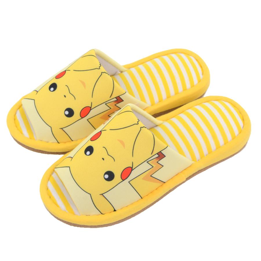 スリッパ ルームシューズ ポケモン ピカチュウ イーブイ