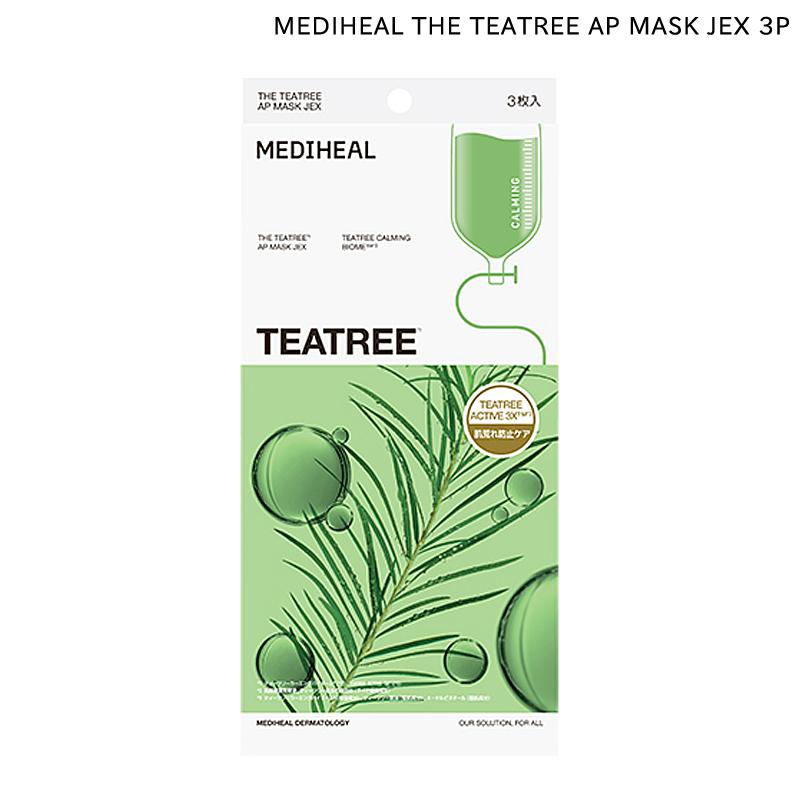 正規品 国内発送 MEDIHEAL ザ・ティーツリー アンプルマスク JEX 3P