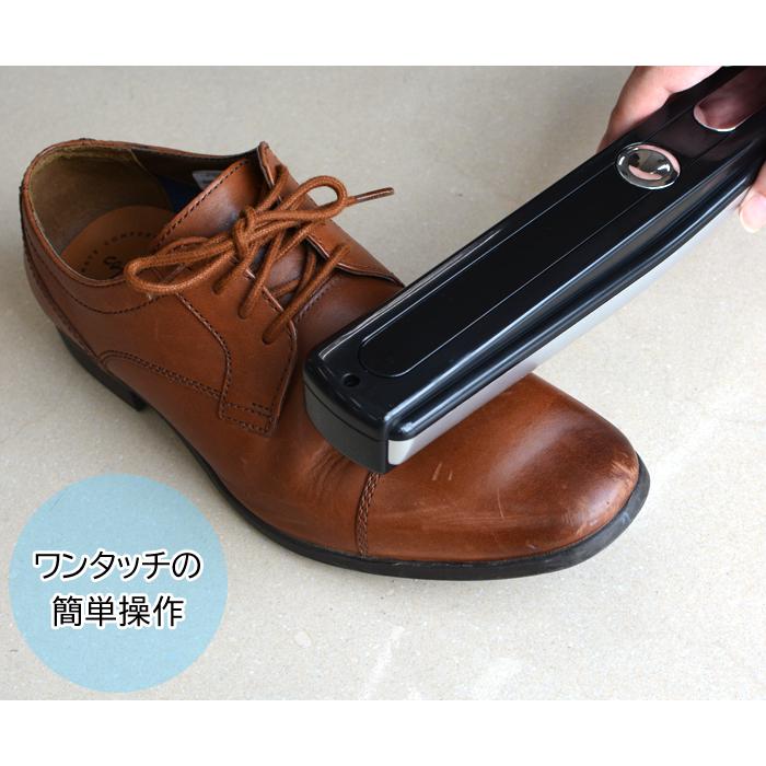 電動 靴磨き 電池式 シューズ 靴 掃除 ブラシ 革靴 スニーカー ブーツ