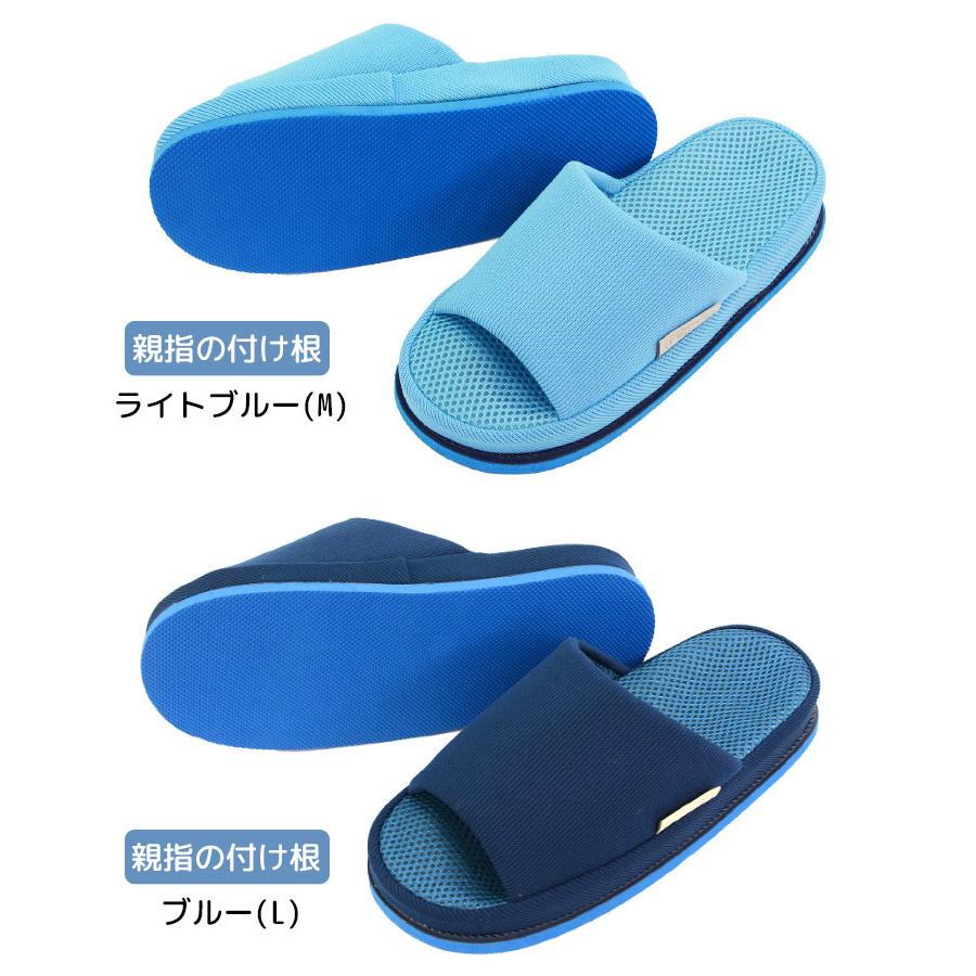 スリッパ エアボール入り 足つぼ つぼ押し 健康スリッパ 健康サンダル