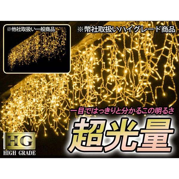 ポイント10倍 プロ施工 432球 ツララ LED イルミネーション ライト