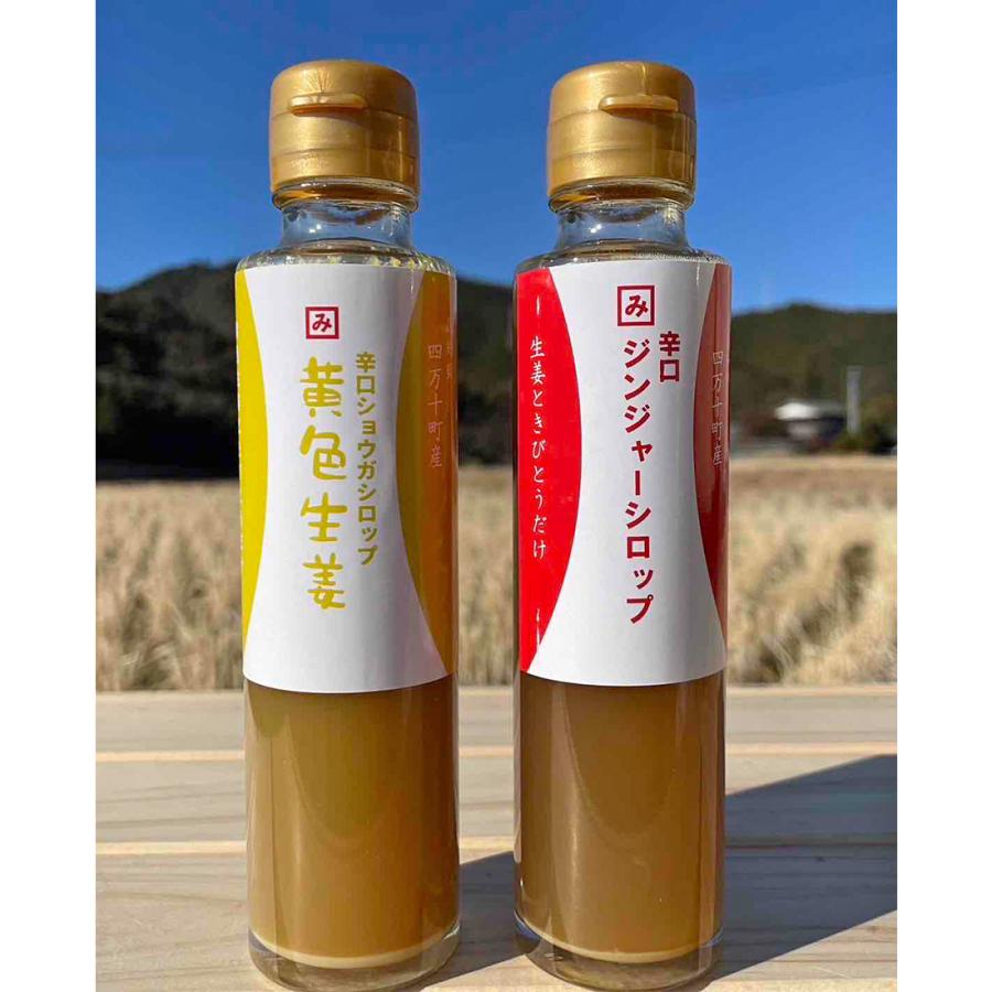 国産 生姜シロップ 無農薬 6本セット 四万十町 辛口 ジンジャー