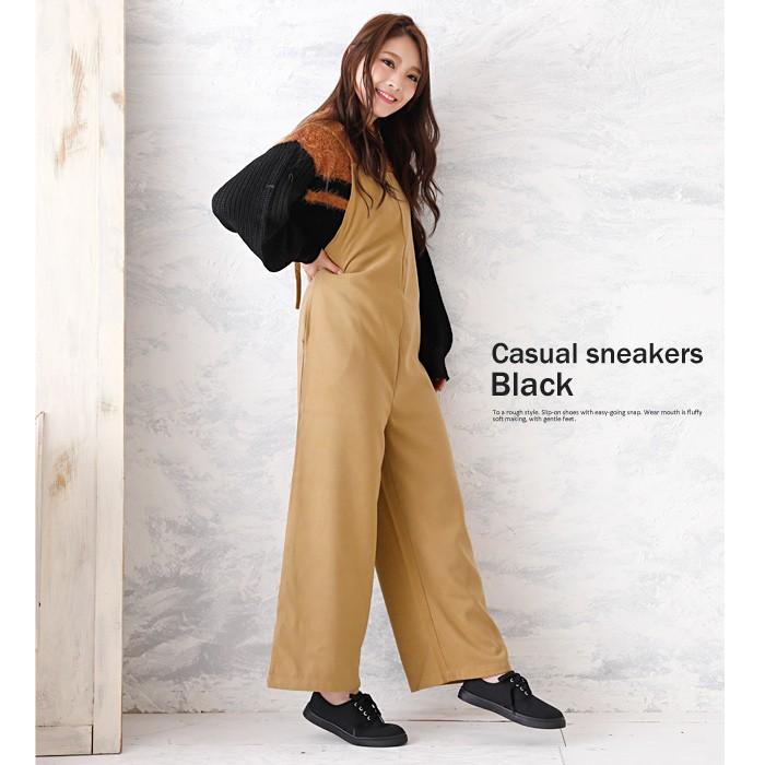 スニーカー レディース 無地 靴 シューズ ローカット キャンバス