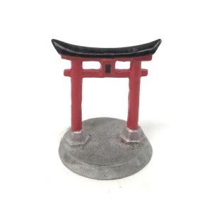 ミニチュア 鳥居 とりい 5個 セット 伏見稲荷 添配 盆景 苔テラリウム