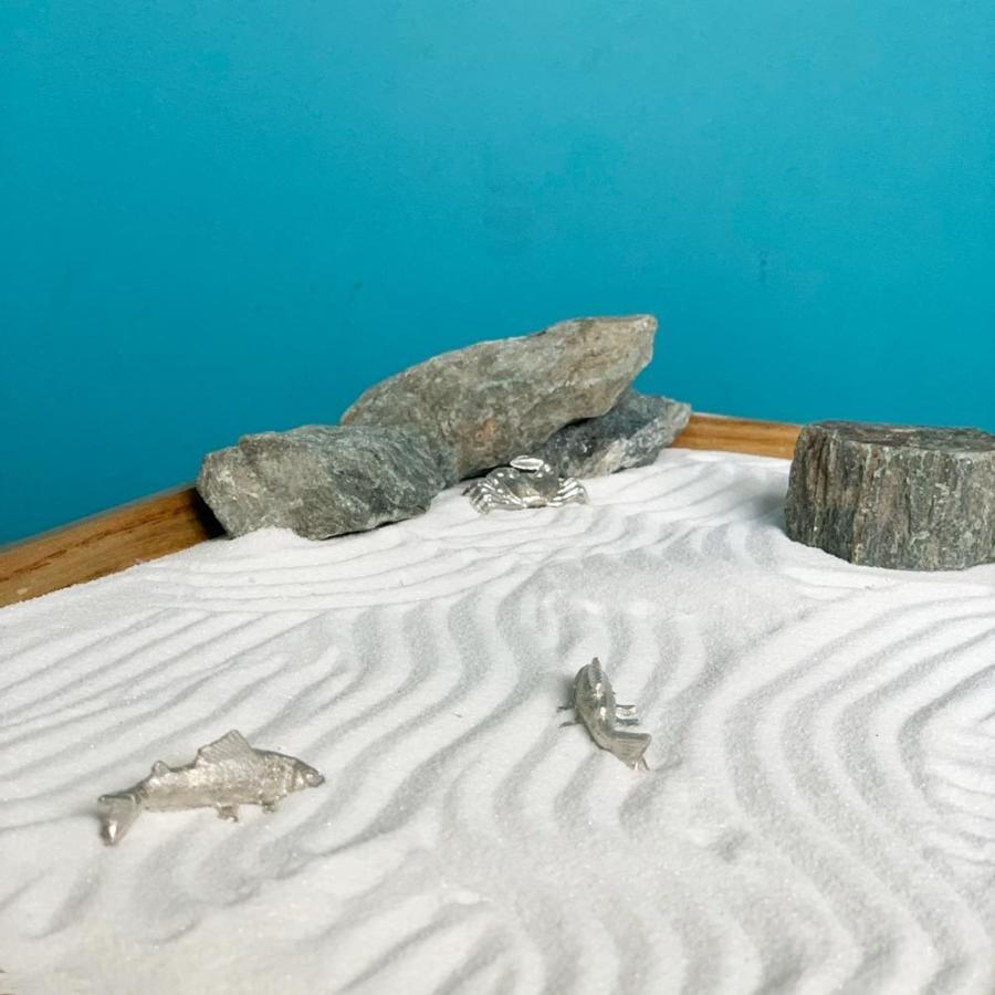 インテリア 枯山水 キット 渓 箱庭キット ミニ庭園 日本庭園 作って