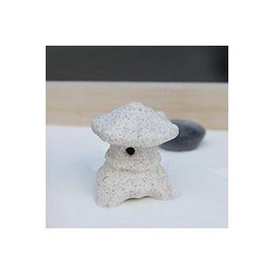 添配 ミニチュア トウロウ とうろう 三つ足 白色 4．5cm 燈籠 灯籠