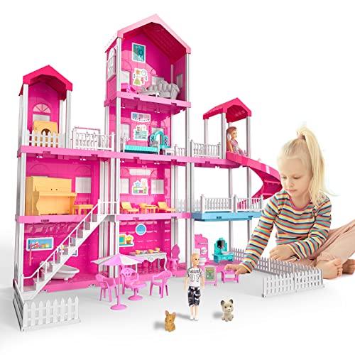 Dreamhouse ドールハウス 女の子 おもちゃ 4-5歳 3階建て 10部屋