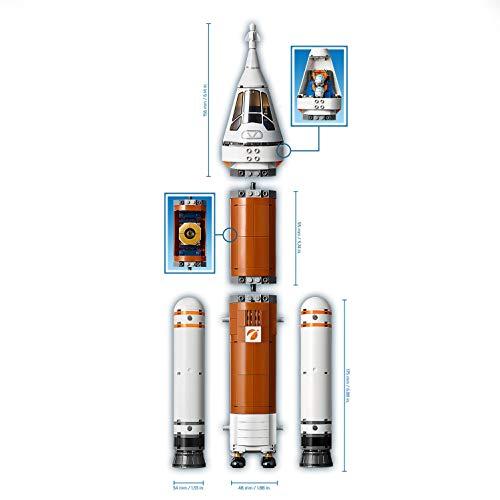 アウトレット・箱痛み有】レゴ(LEGO) シティ 超巨大ロケットと指令本部