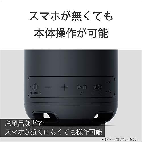 ソニー ワイヤレスポータブルスピーカー: 防水 / 防塵 Bluetooth対応