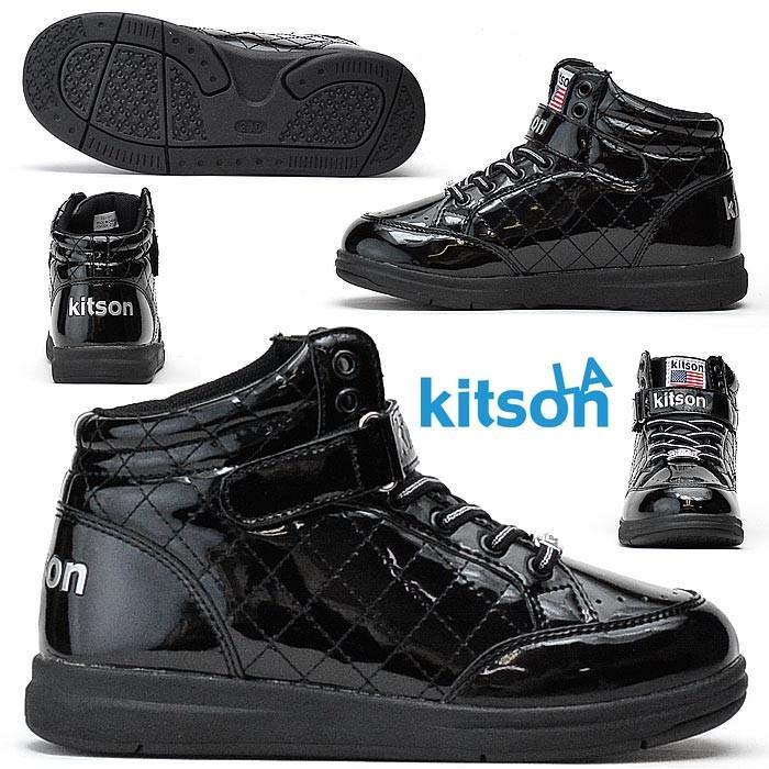 キットソン スニーカー 靴 ハイカット キッズ 白 黒 ヒップホップ ダンスシューズ 軽い Kitson Ksk 004 Ksk004 Mieb ミーブ シューズ 通販 Yahoo ショッピング