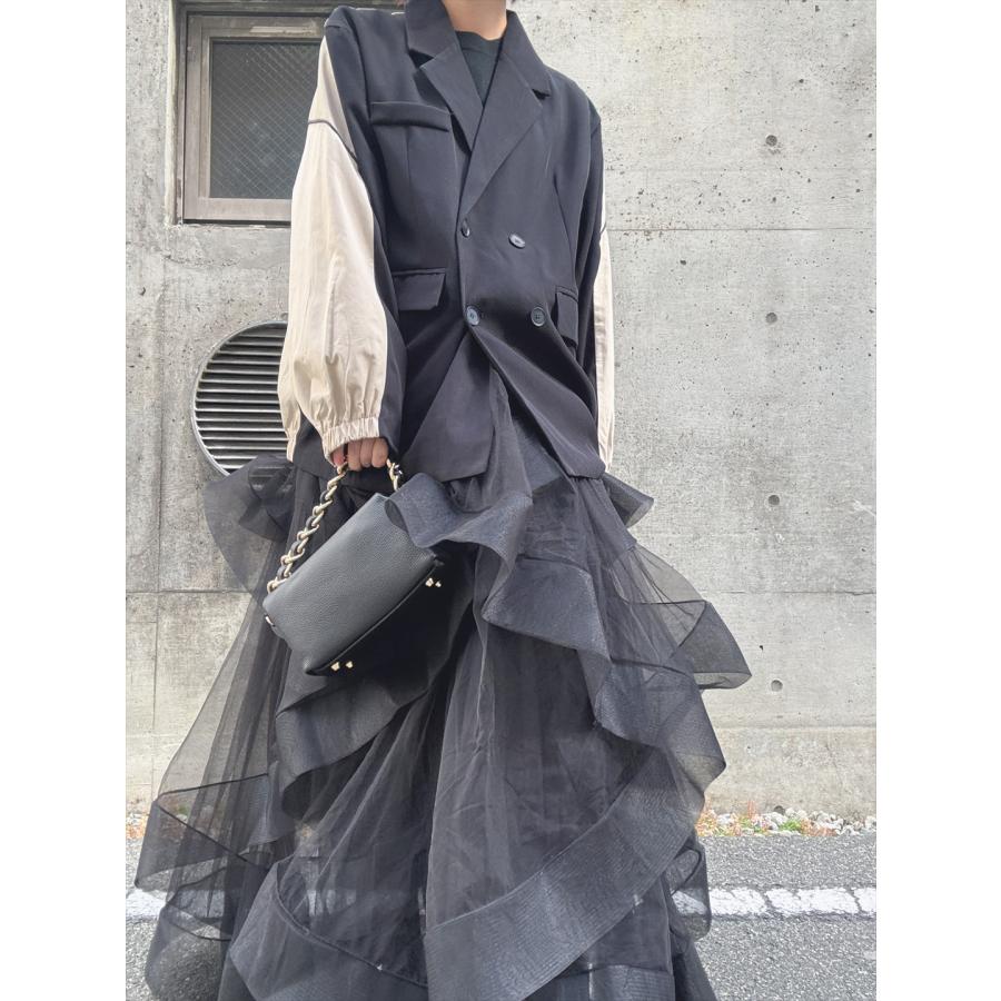 miele grande（ミエーレグランデ） ミエーレ バイカラー ジャケット