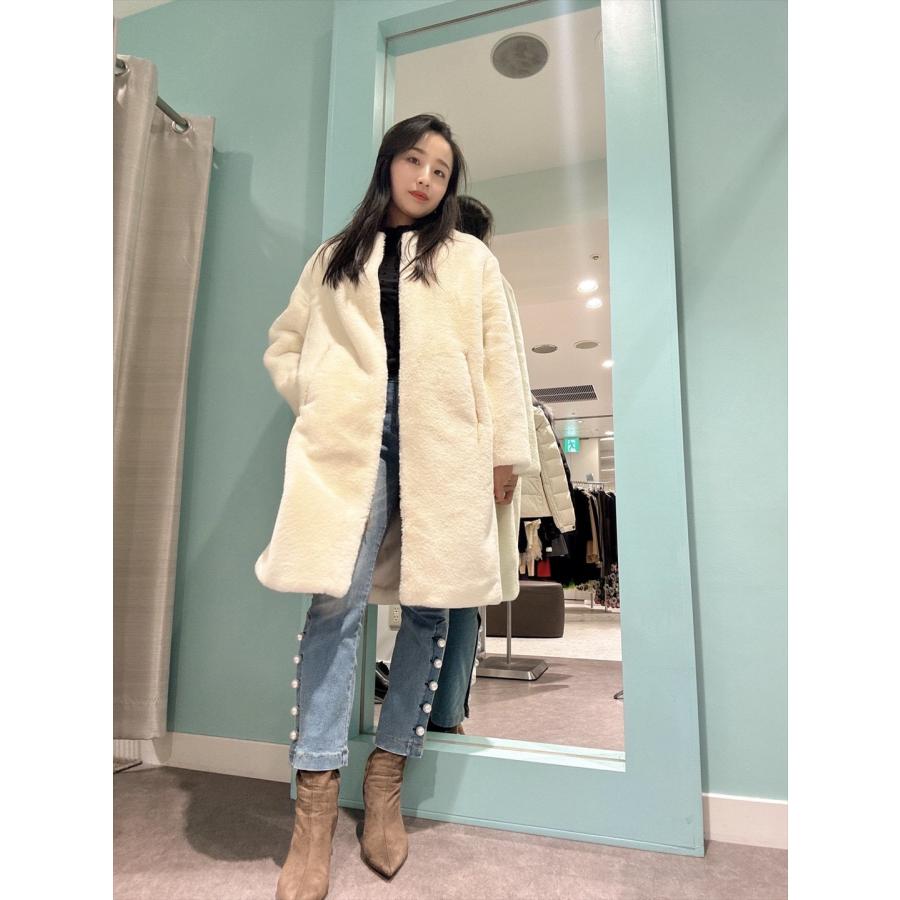 TATRAS タトラス TAMIL タミル ボアコート アウター ブランド おしゃれ かわいい あたたかい あったか 秋 冬 黒 30代 40代 50代 | TATRAS | 03