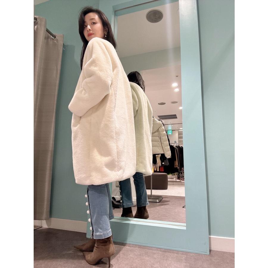 TATRAS タトラス TAMIL タミル ボアコート アウター ブランド おしゃれ かわいい あたたかい あったか 秋 冬 黒 30代 40代 50代 | TATRAS | 04