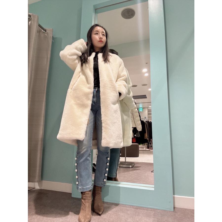 TATRAS タトラス TAMIL タミル ボアコート アウター ブランド おしゃれ かわいい あたたかい あったか 秋 冬 黒 30代 40代 50代 | TATRAS | 05