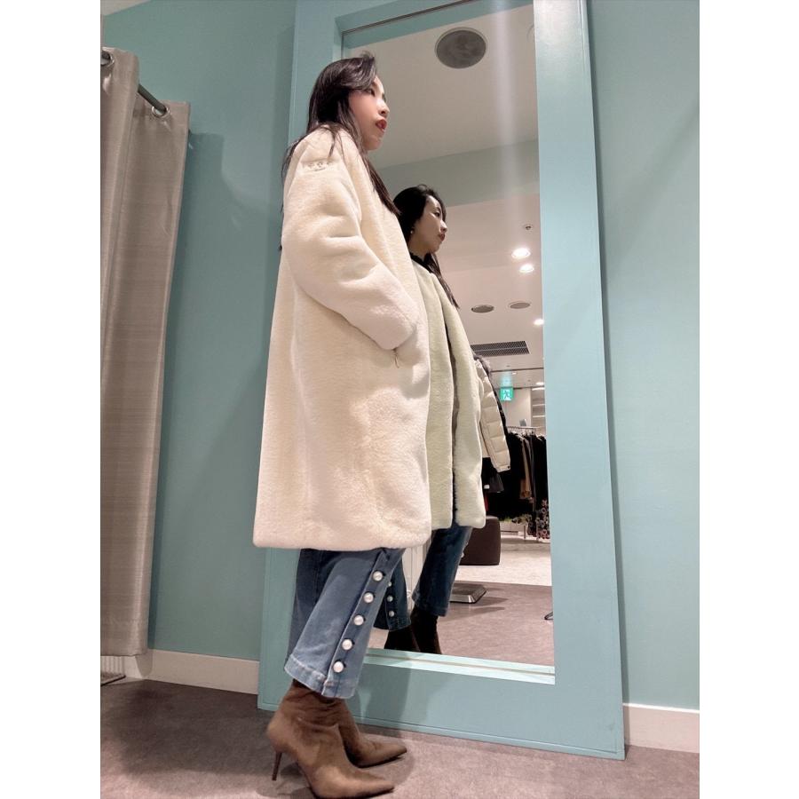 TATRAS タトラス TAMIL タミル ボアコート アウター ブランド おしゃれ かわいい あたたかい あったか 秋 冬 黒 30代 40代 50代 | TATRAS | 07