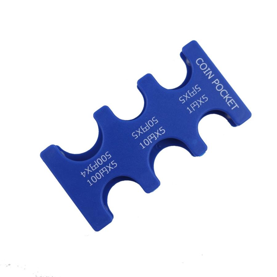 携帯用 コインホルダー コインケース コインクリップ 貨幣ケース 小銭の整理 財布に入る 軽量 コンパクト 片手で取り出し 小銭財布 メンズ  レディース 日本円