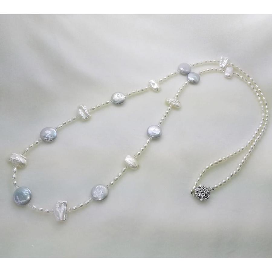 人気ブランドを 80cm ロングネックレス 白磁 淡水真珠 ギフト 誕生日 プレゼント ホワイトデー 普段使い カジュアル シニア 天然石 N 17 三重相互パール Yahoo 店 通販 Yahoo ショッピング 保障できる Www Artech Mi It