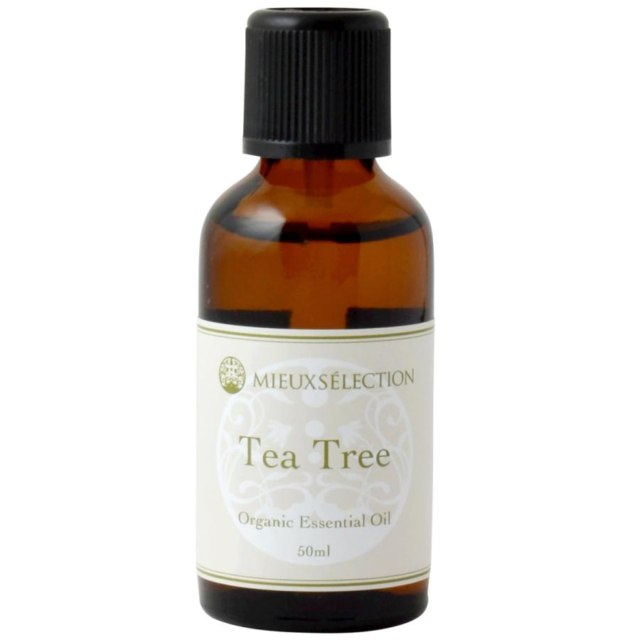 オーガニックエッセンシャルオイル ティーツリー 50ml | 